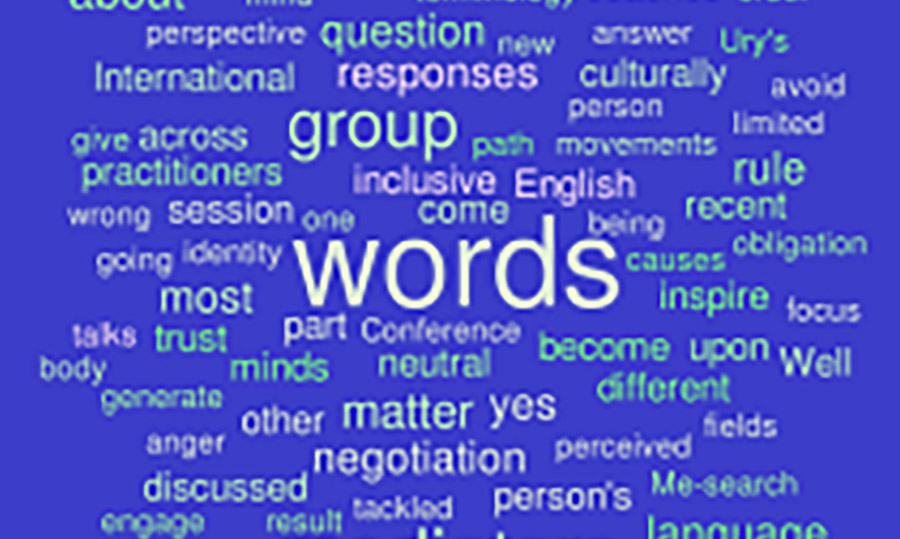 The Words We Use as Mediators